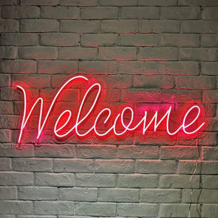 Welcome - Neon led