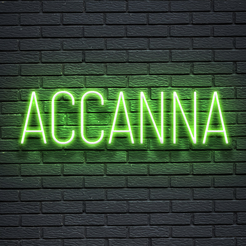 Accanna - Frase romana Neon led
