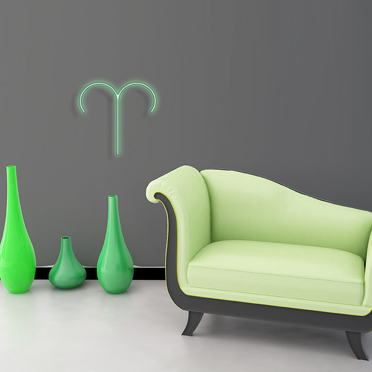 Ariete - Segno zodiacale neon led