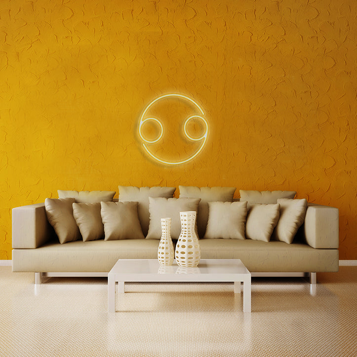 Cancro - Segno zodiacale neon led
