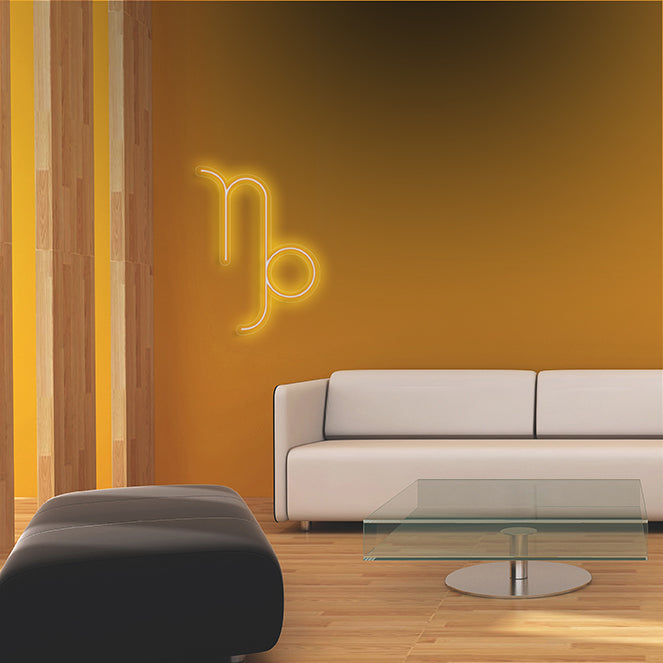 Capricorno - Segno zodiacale neon led