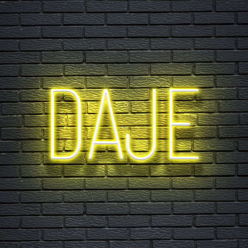 Daje - Frase romana Neon led