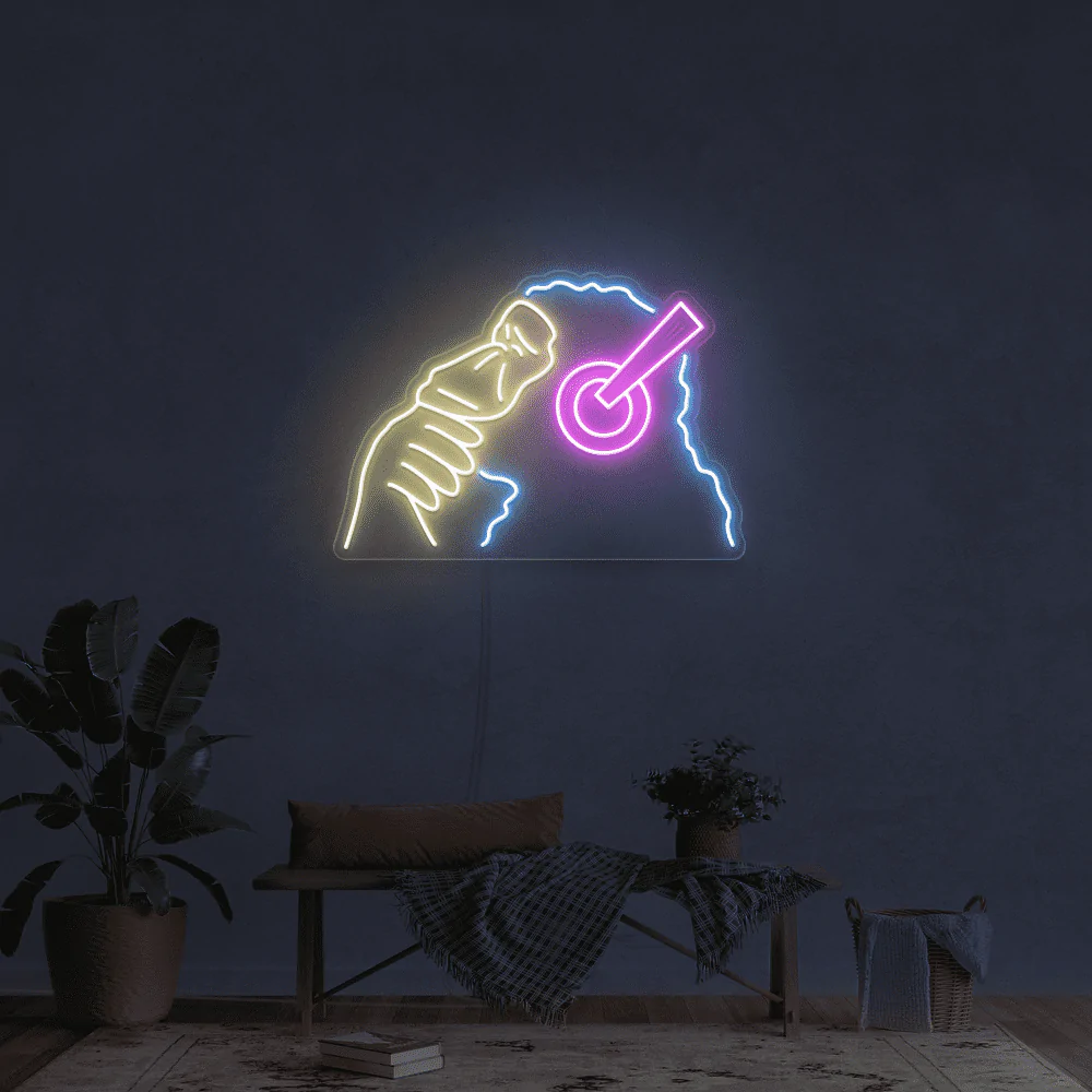 Gorilla Musica - Insegna neon led