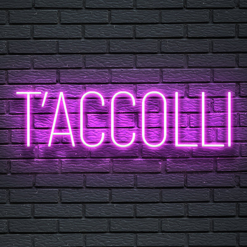 T'accolli - Frase romana Neon led