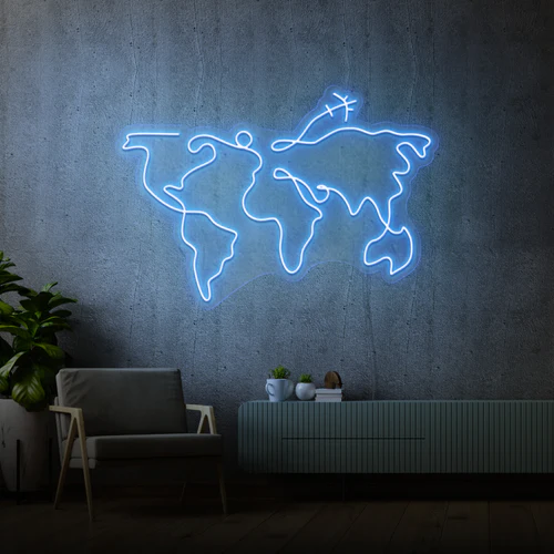 Planisfero - Neon led