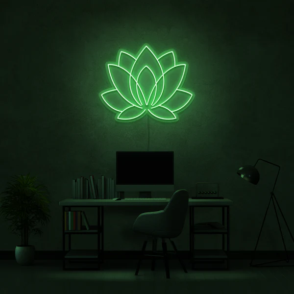 Fiore di loto - Neon led
