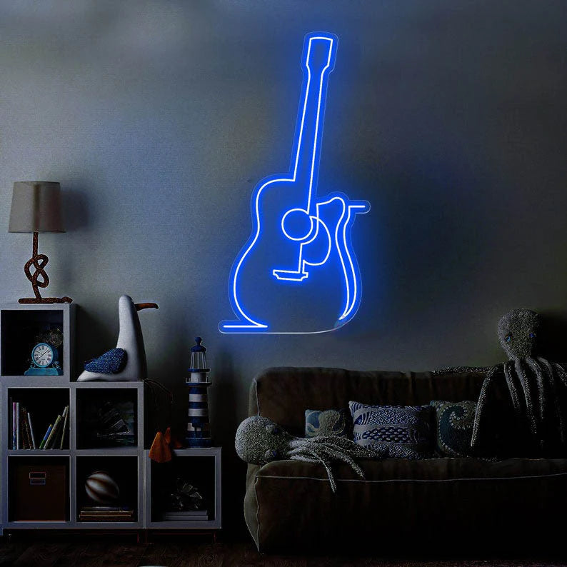 Chitarra 2 - Neon led