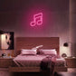 Nota musicale 2 - Neon led