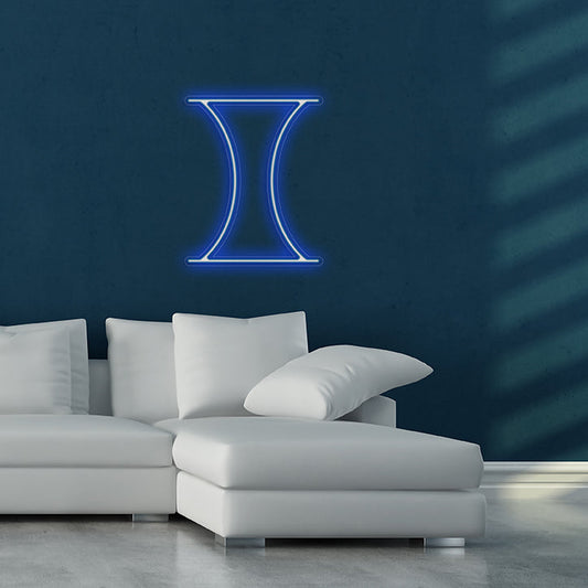 Gemelli - Segno zodiacale neon led