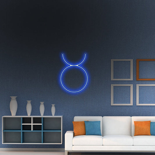 Toro - Segno zodiacale neon led