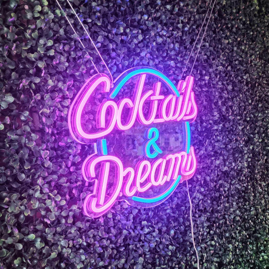 Cocktails e Dreams - Neon led