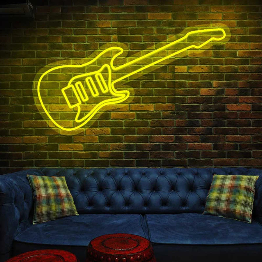 Chitarra 3 - Neon led