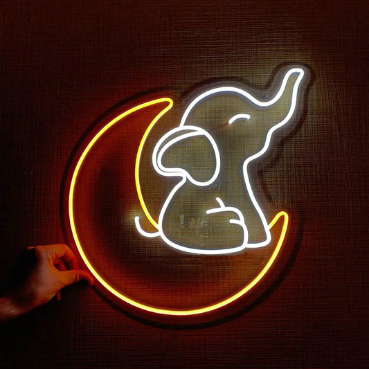 Elefante 3 - Neon led
